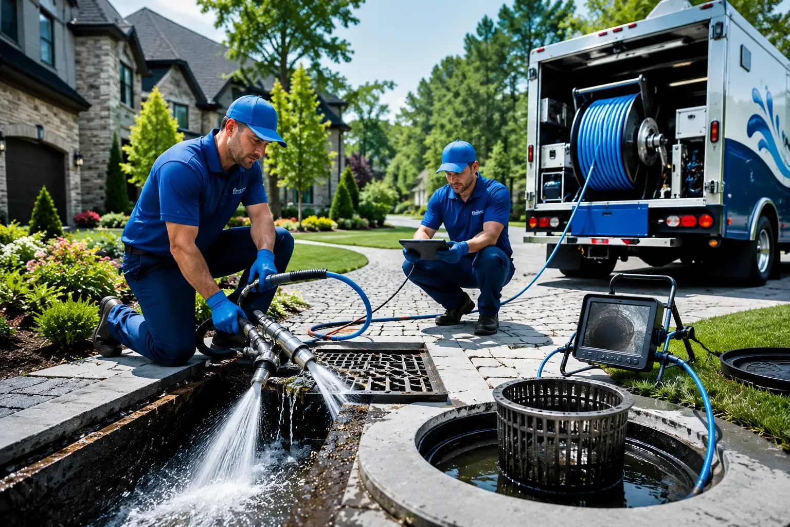 Local outdoor drain cleaning professionals in Altona, IL